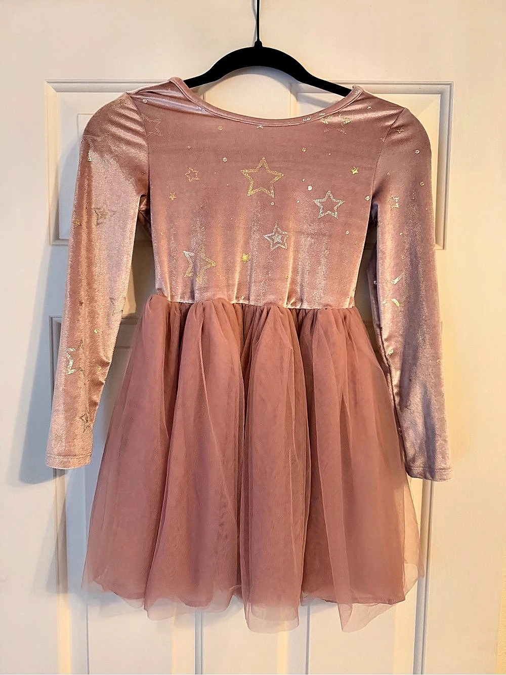 Cat & Jack Velvet Star Tulle Dress